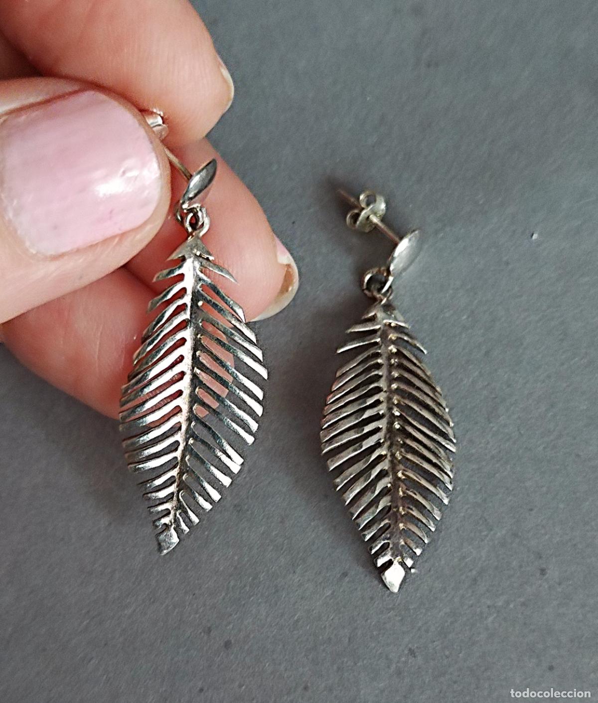 Joyeria: Pendientes de plata de ley contrastada. - Foto 5