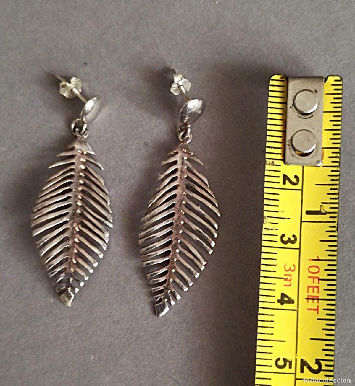 Joyeria: Pendientes de plata de ley contrastada. - Foto 6
