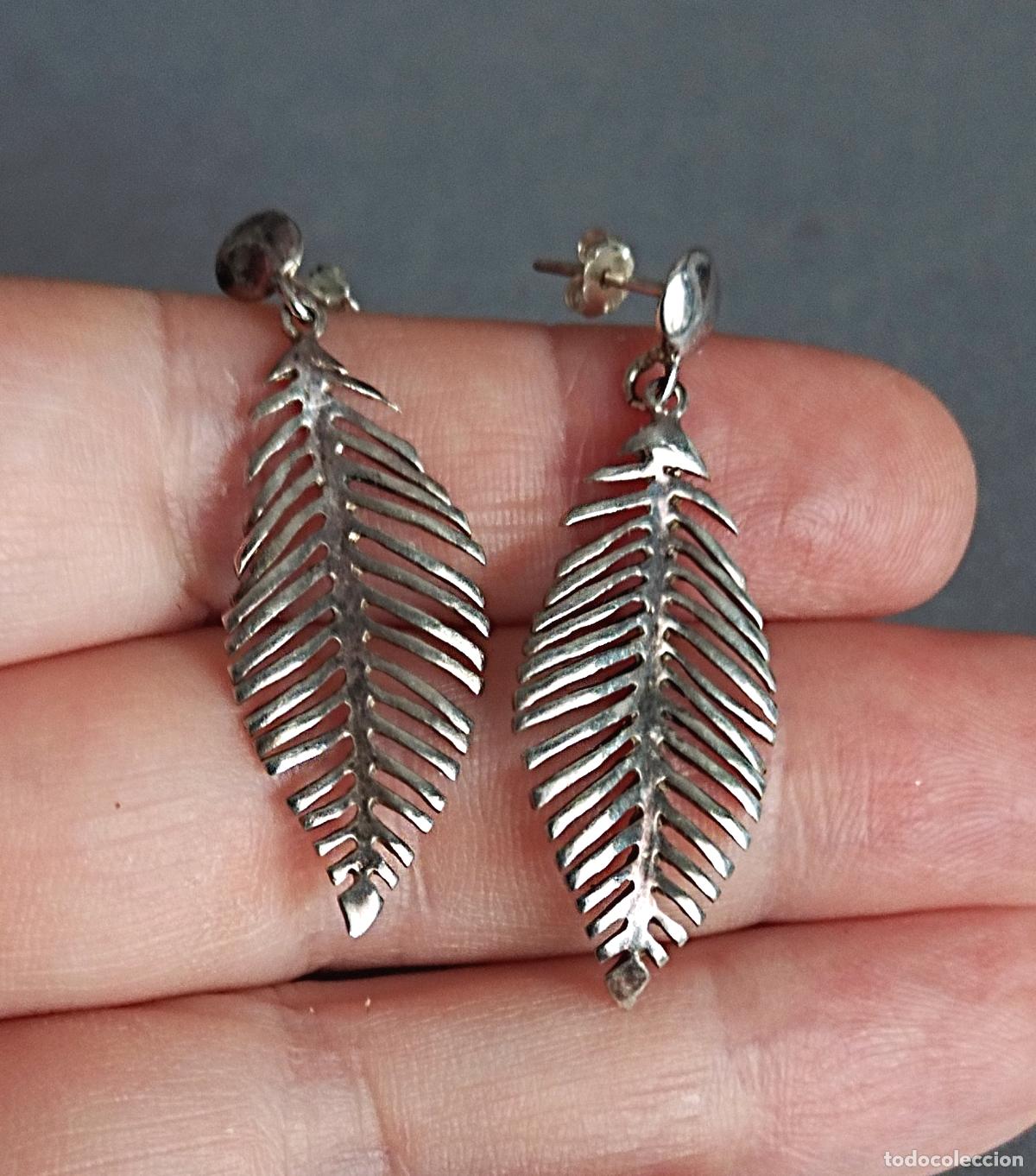 Joyeria: Pendientes de plata de ley contrastada. - Foto 1