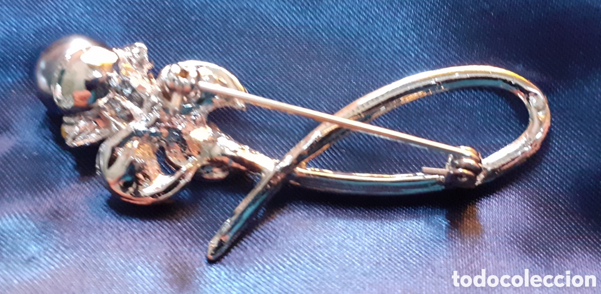 Joyeria: Broche con perla - fantasia - Foto 2