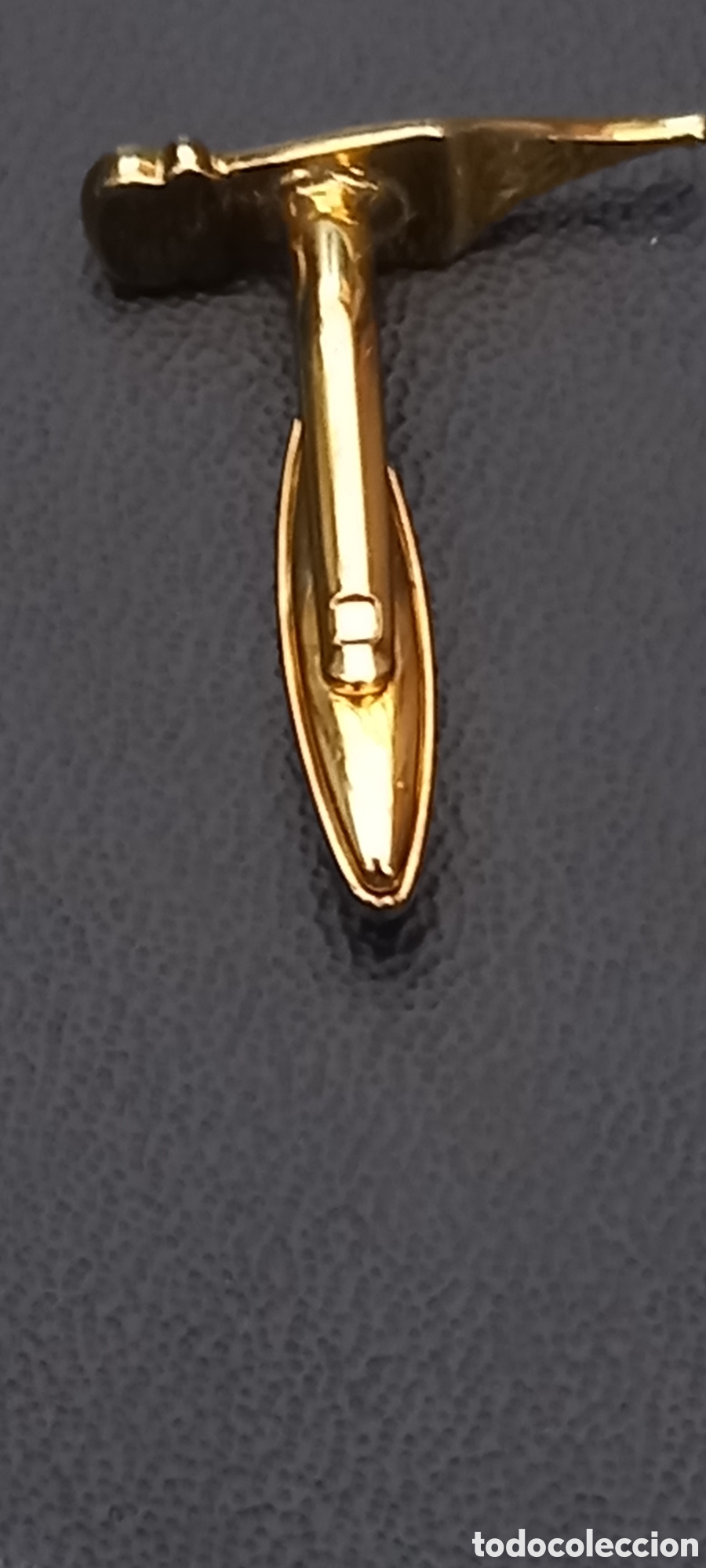 Joyeria: Gemelos forma de pluma y alfiler de corbata - Foto 3