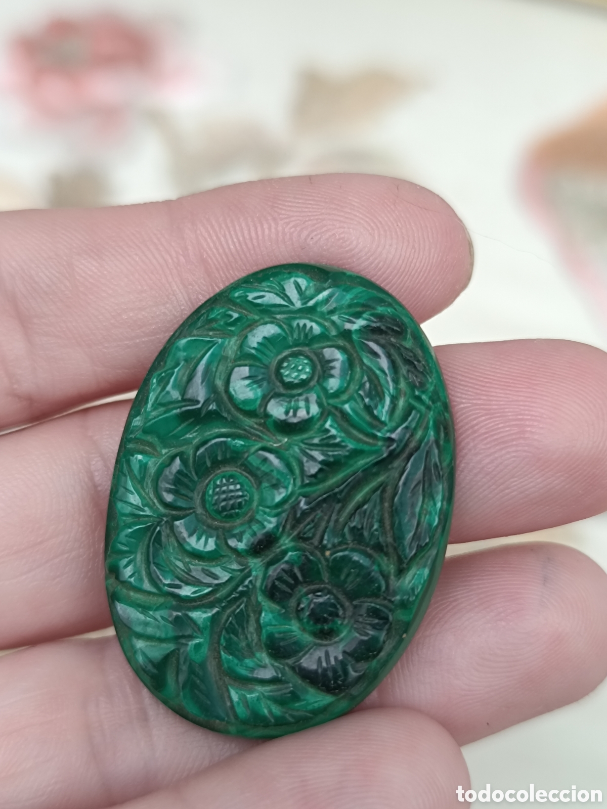 Joyeria: Colgantes malaquita y plata - Foto 4