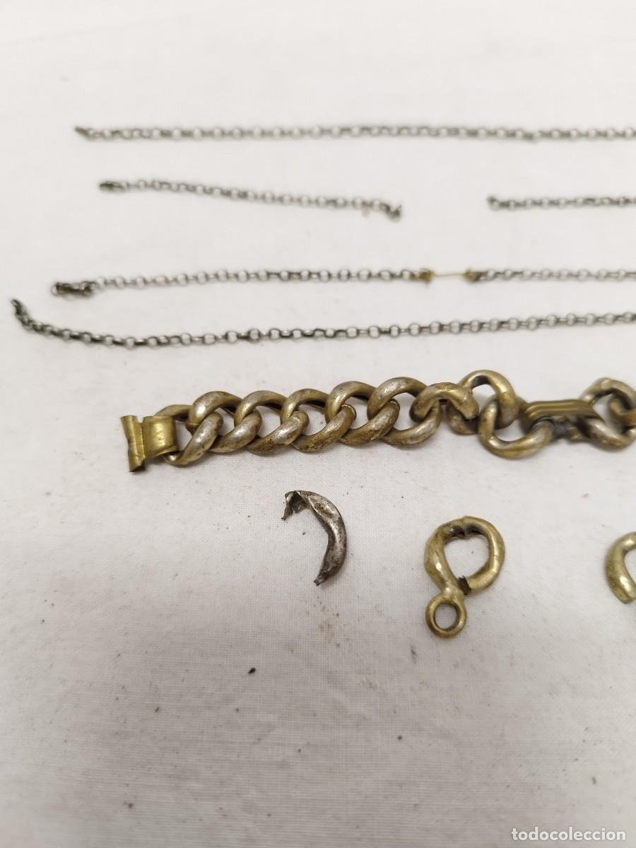 Joyeria: Lote de cadena y pulsera a restaurar. - Foto 2