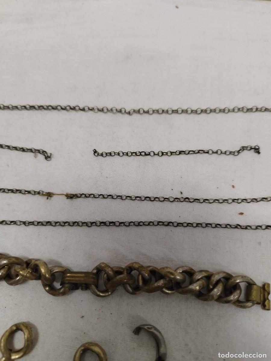 Joyeria: Lote de cadena y pulsera a restaurar. - Foto 5