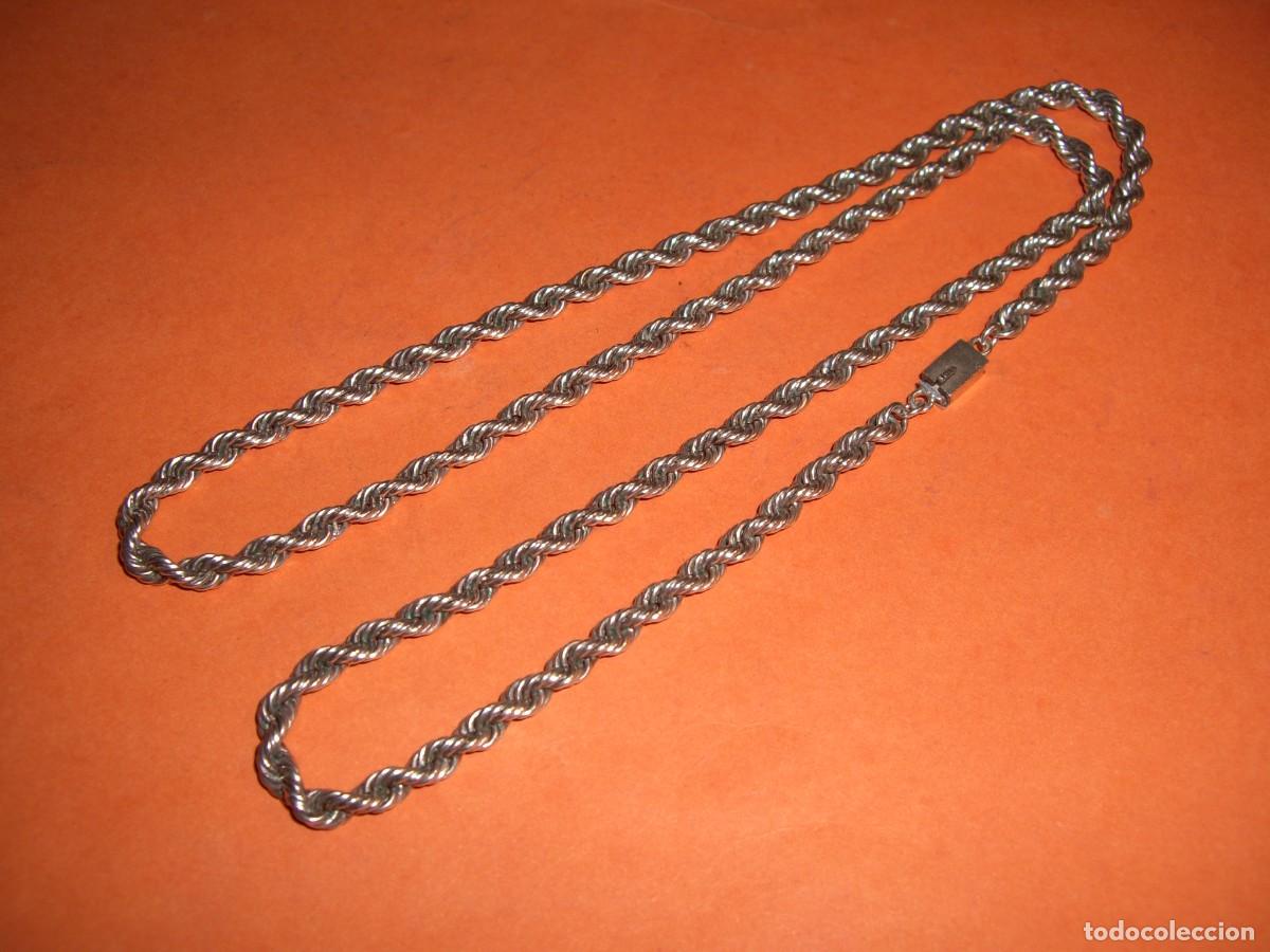 Joyeria: CADENA CORD&Oacute;N EN PLATA DE LEY - Foto 1