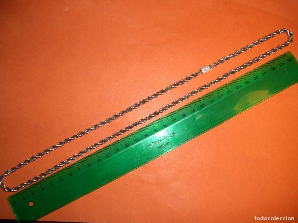 Joyeria: CADENA CORD&Oacute;N EN PLATA DE LEY - Foto 4