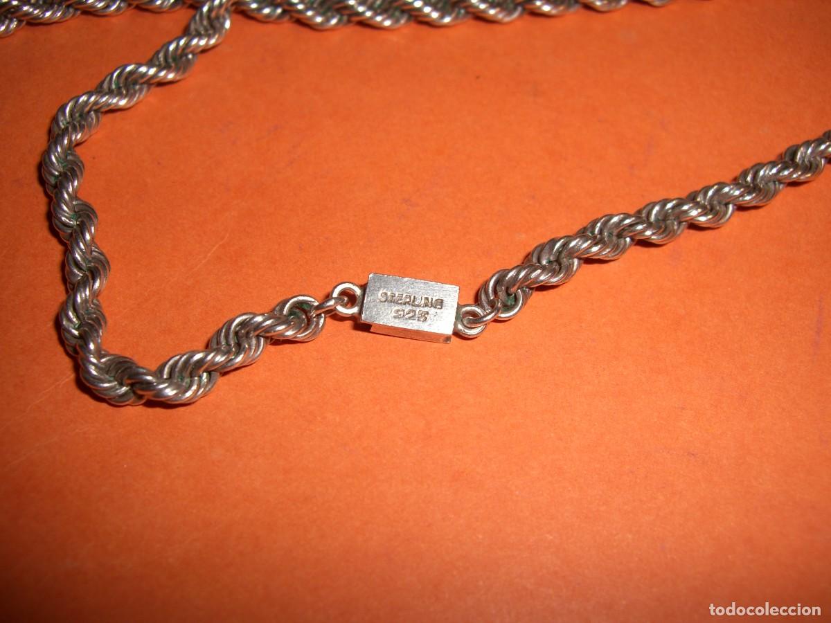 Joyeria: CADENA CORD&Oacute;N EN PLATA DE LEY - Foto 5