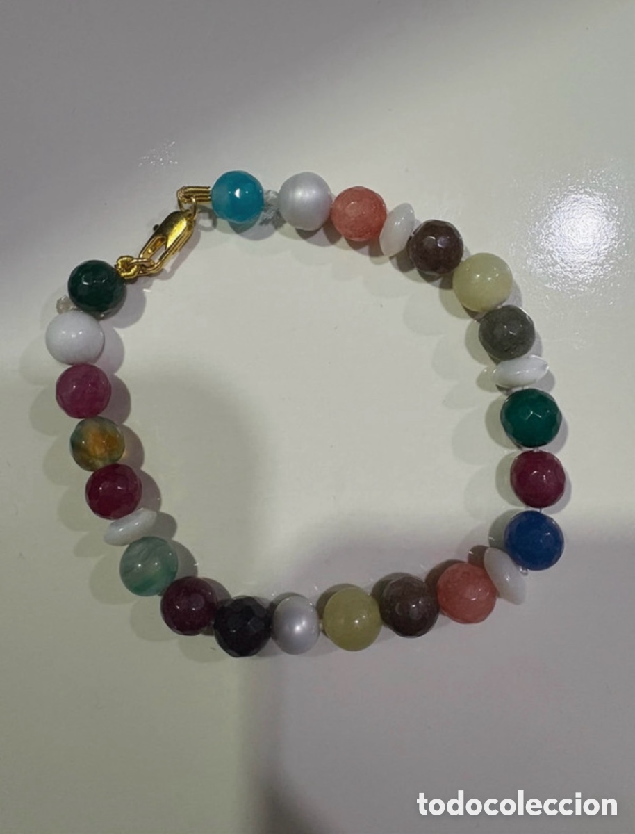Joyeria: Pulsera con piedras de colores (A21) - Foto 1
