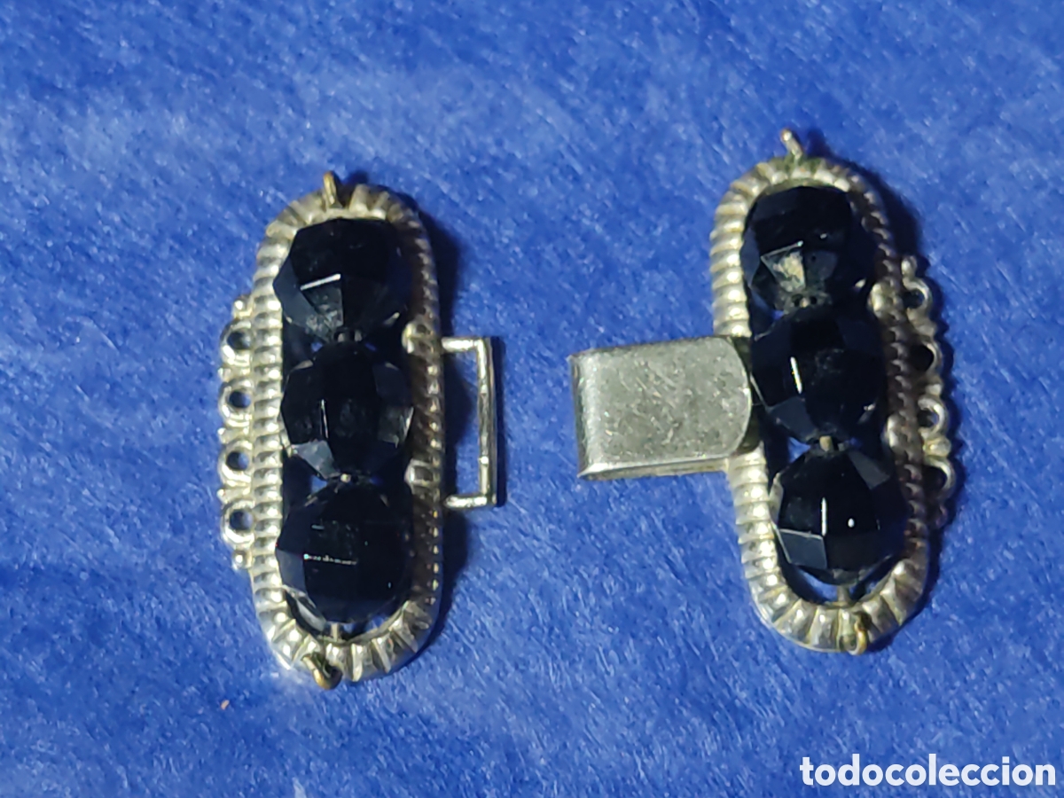 Joyeria: Cierre para collar varios hilos.Vintage. - Foto 2