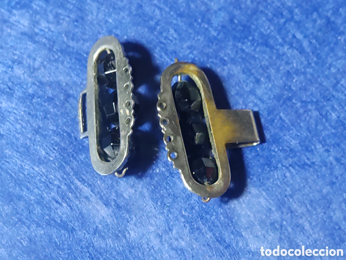 Joyeria: Cierre para collar varios hilos.Vintage. - Foto 3