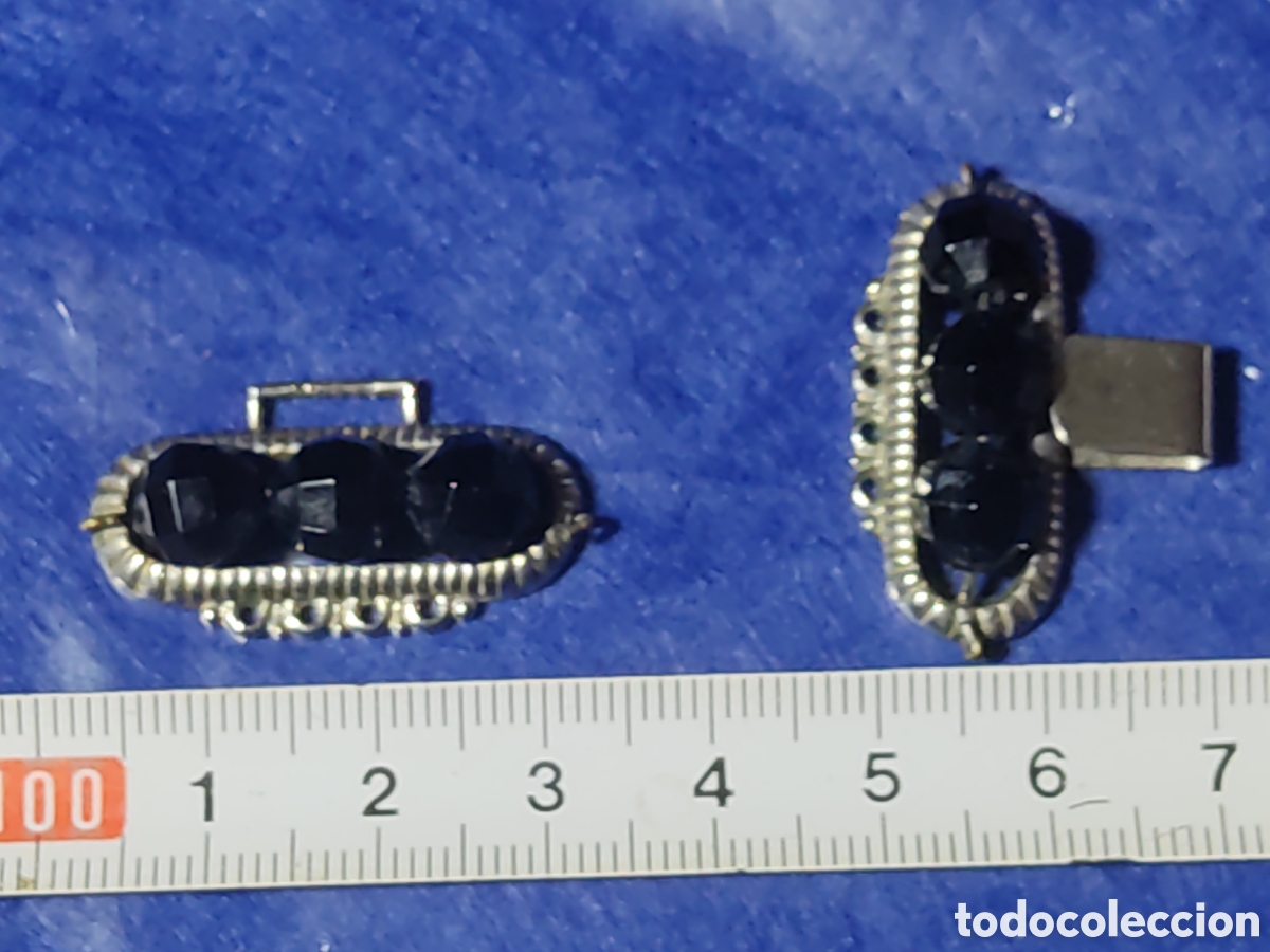 Joyeria: Cierre para collar varios hilos.Vintage. - Foto 4