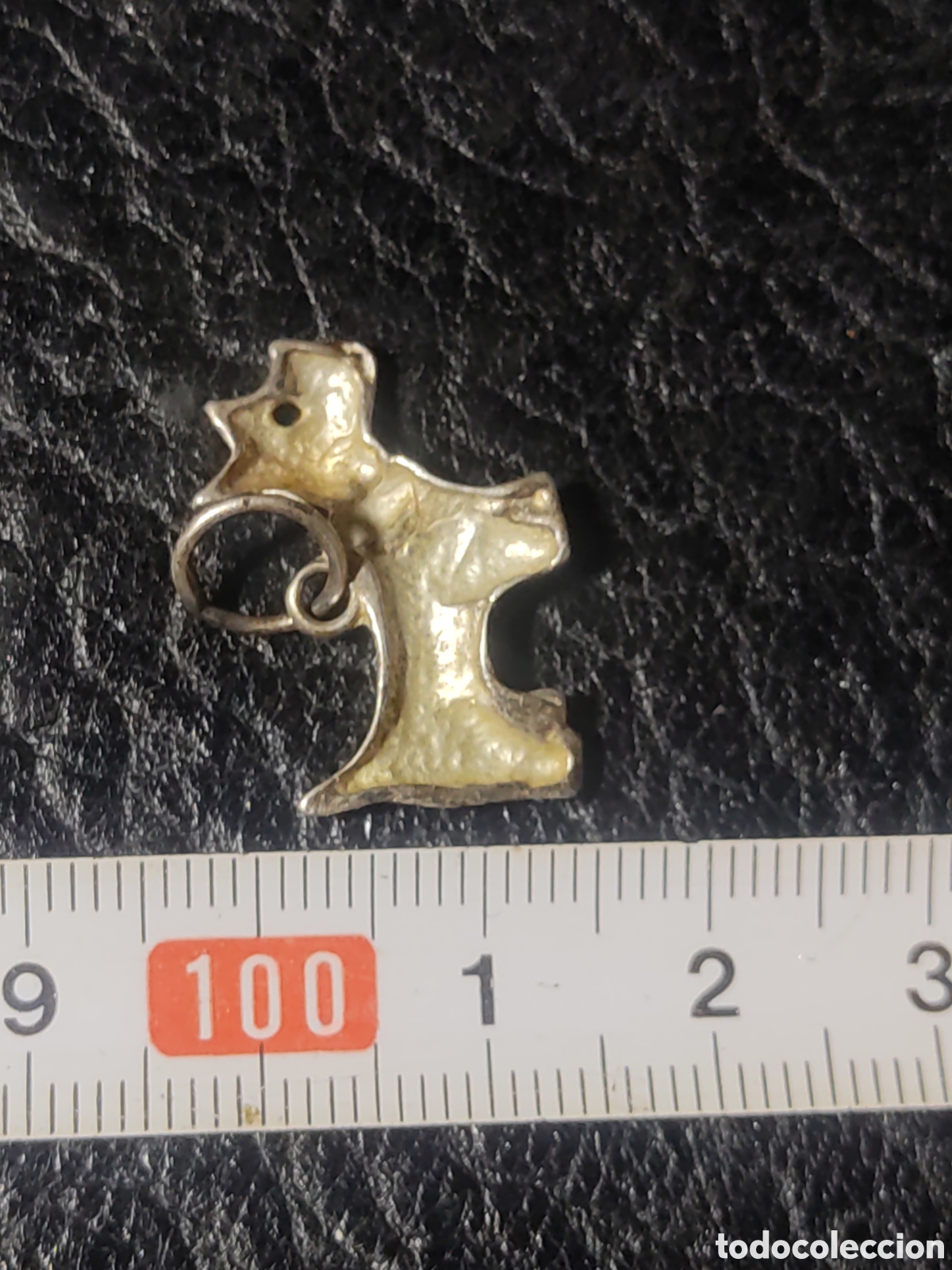 Joyeria: Colgante de plata perro fox Terrier.Vintage. - Foto 3