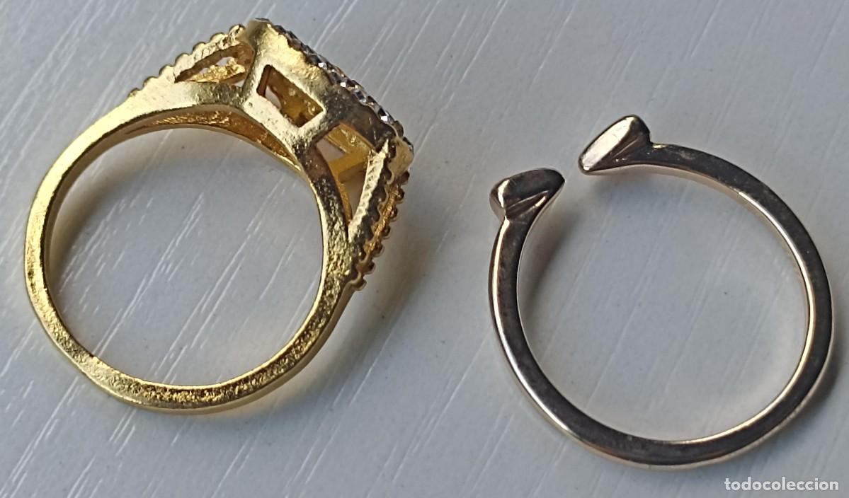 Joyeria: Lote de 2 anillos (joyer&iacute;a) - Foto 2