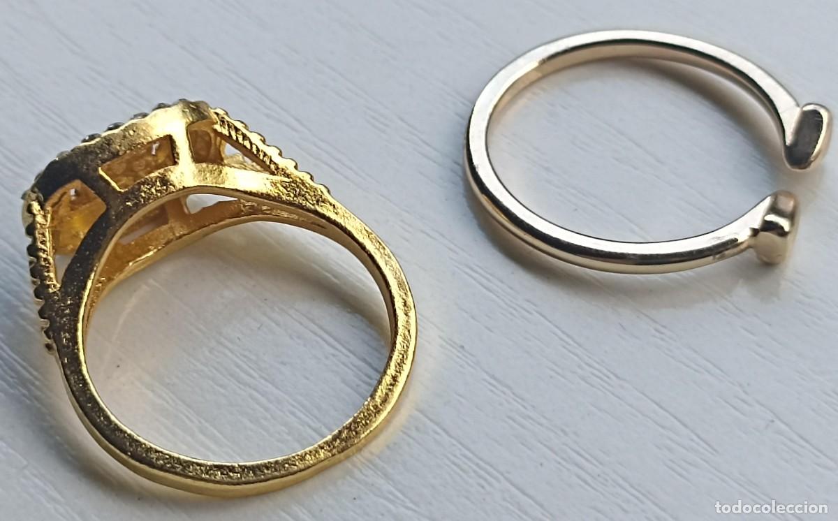 Joyeria: Lote de 2 anillos (joyer&iacute;a) - Foto 3