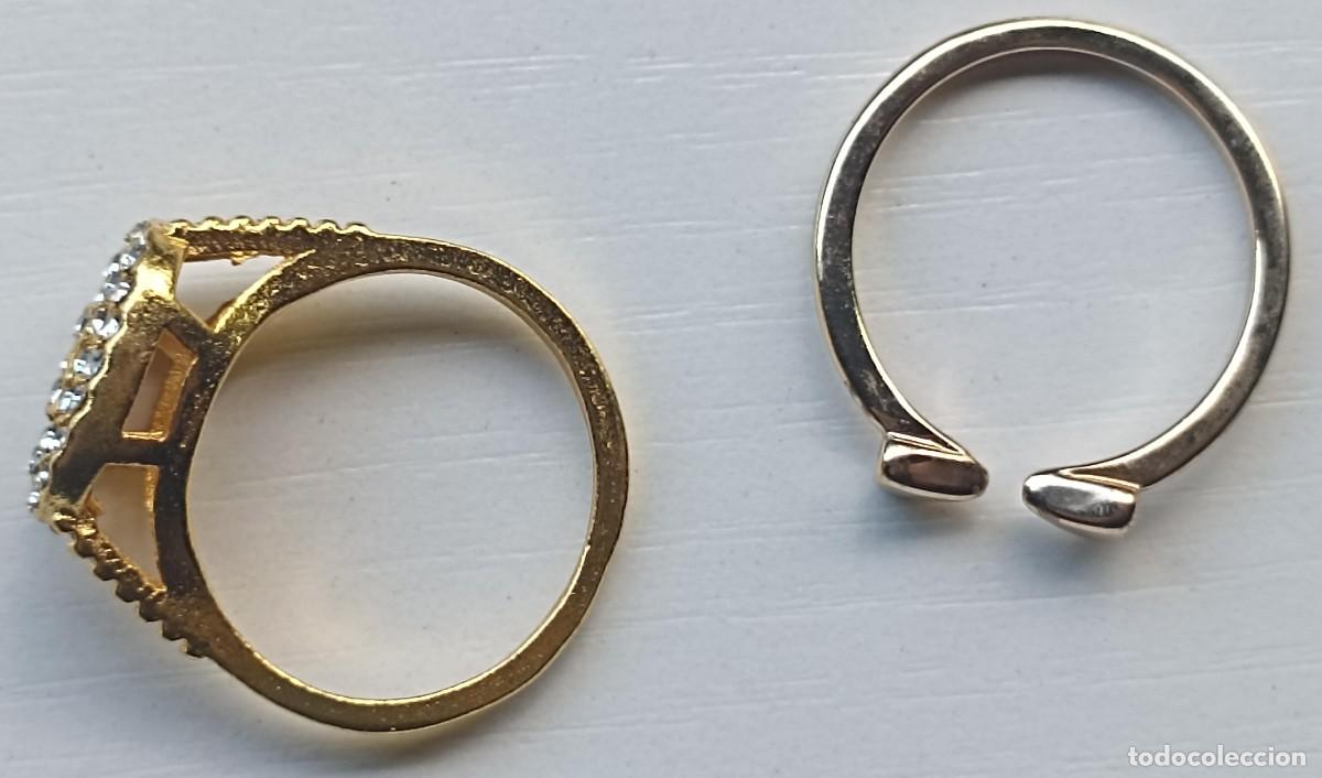 Joyeria: Lote de 2 anillos (joyer&iacute;a) - Foto 4