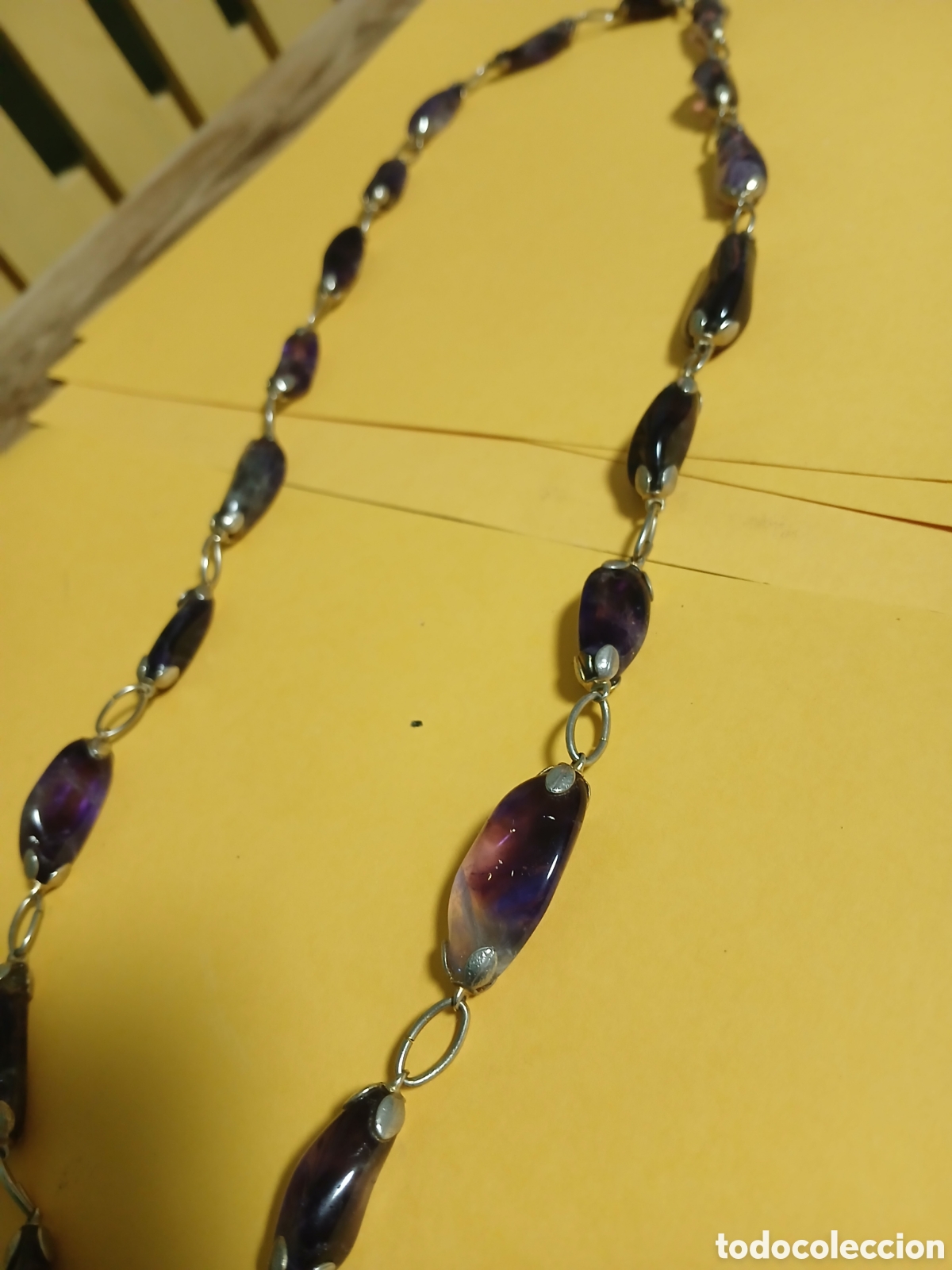 Joyeria: Collar de amatista, antiguo - Foto 2