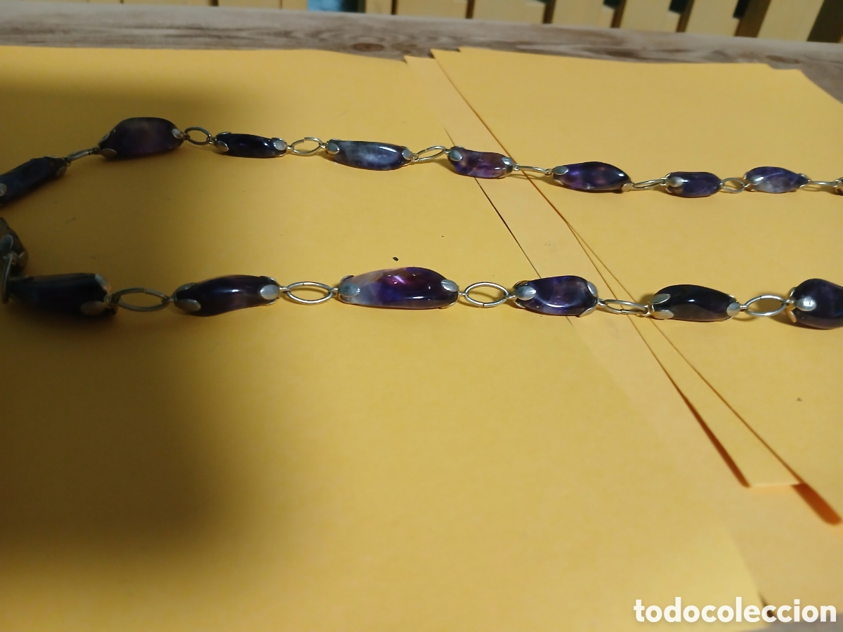 Joyeria: Collar de amatista, antiguo - Foto 1