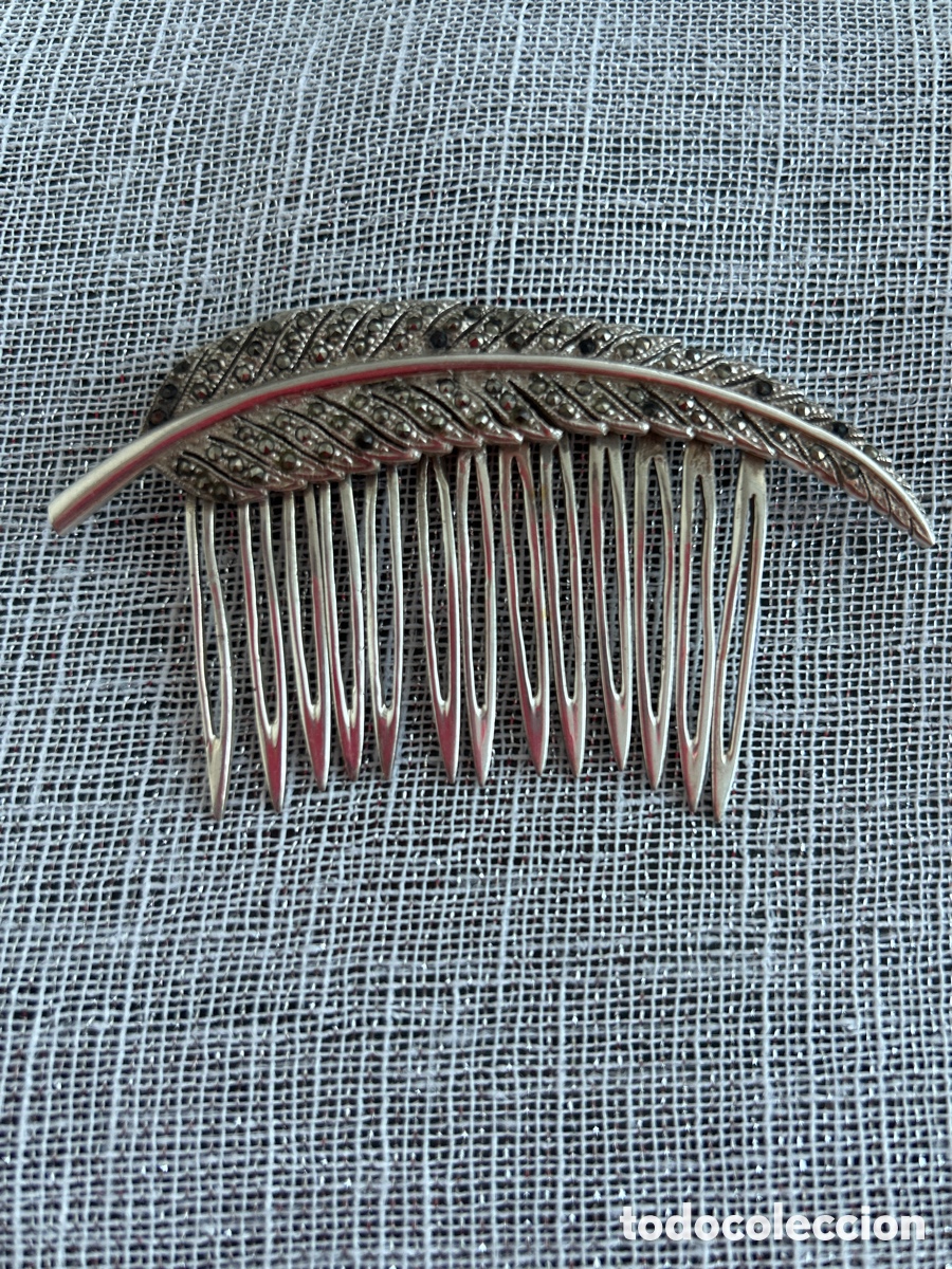 Joyeria: Peineta para mo&ntilde;o de pelo. Plata - Foto 2