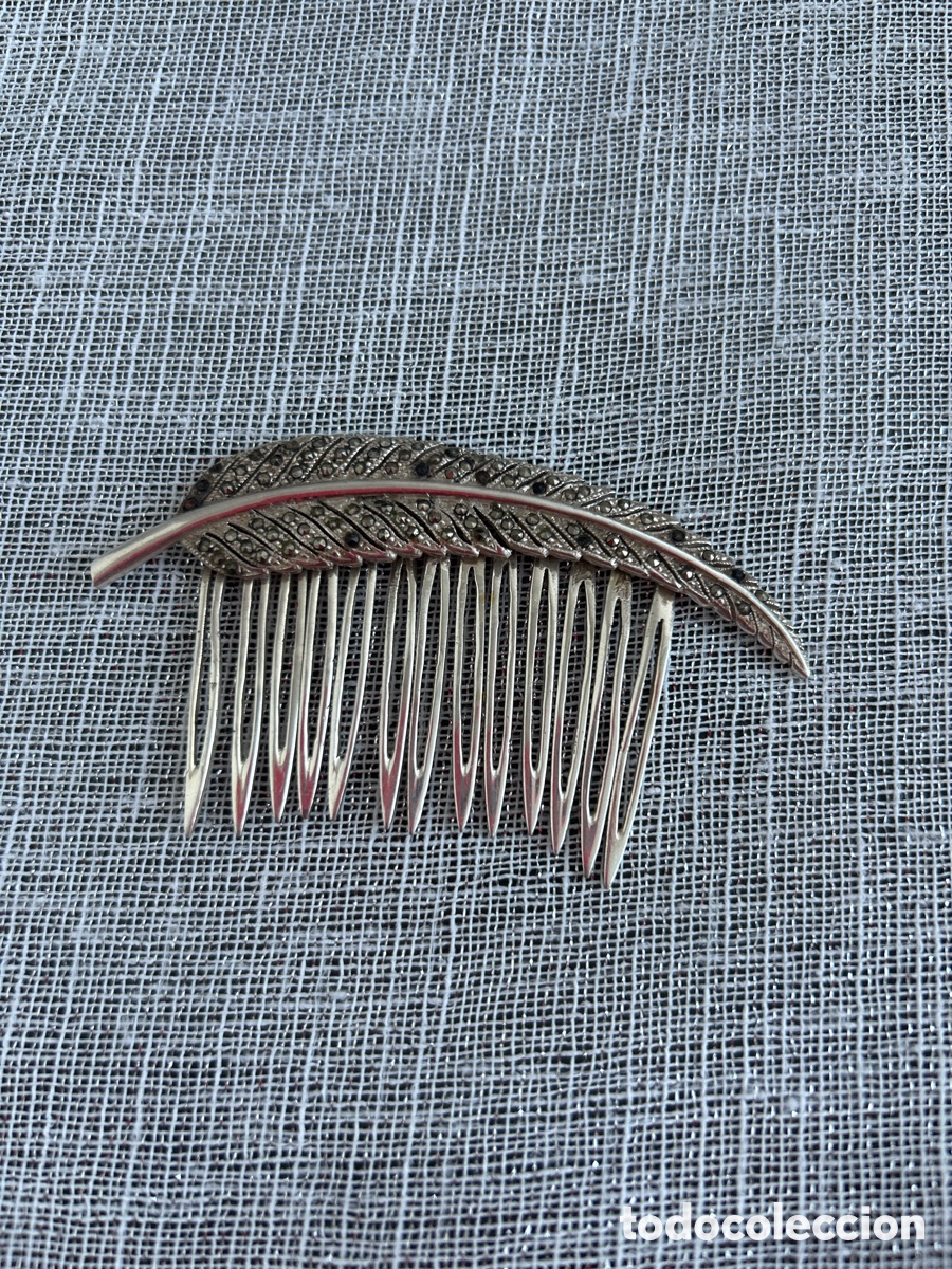 Joyeria: Peineta para mo&ntilde;o de pelo. Plata - Foto 1