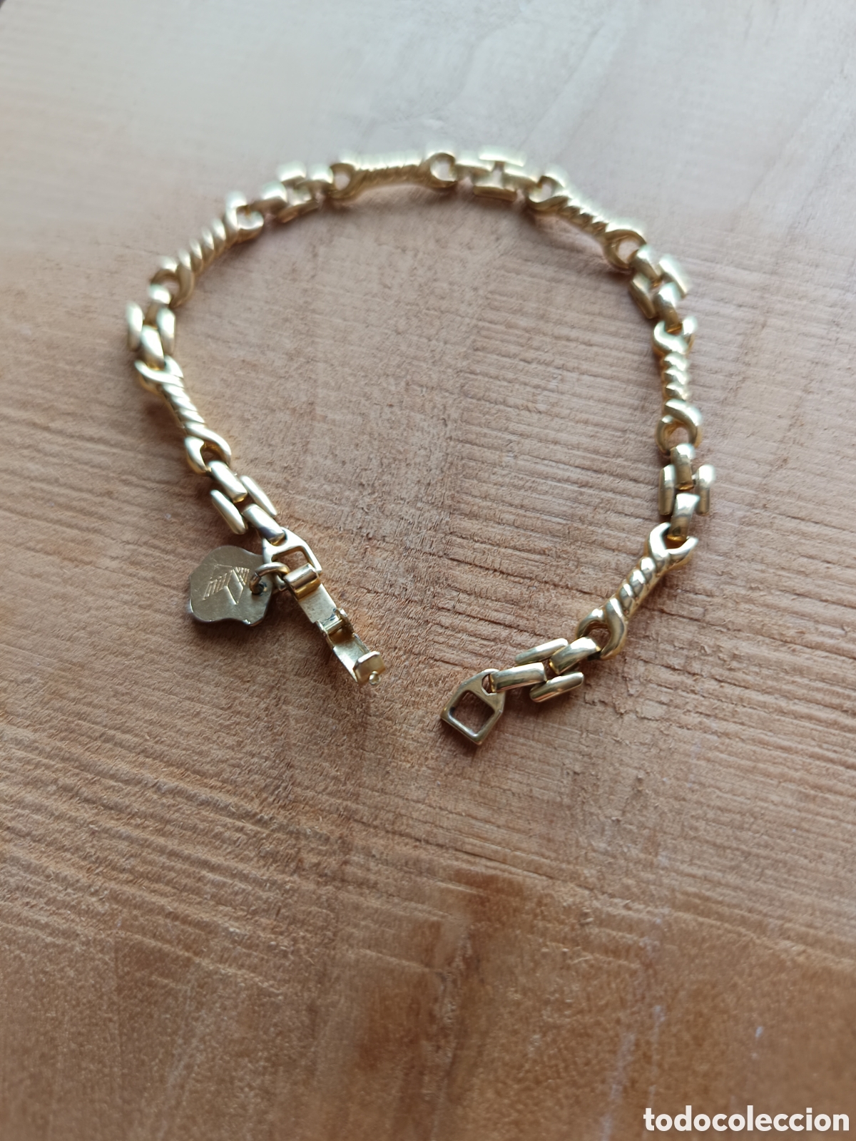 Joyeria: Pulsera estilo Cartier chapada en oro de 20 k - Foto 3