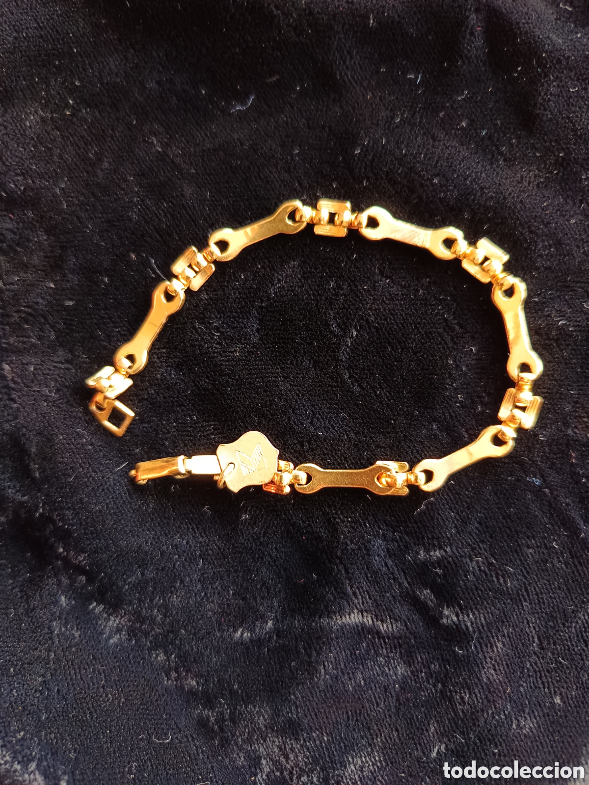 Joyeria: Pulsera estilo Cartier chapada en oro de 20 k - Foto 5