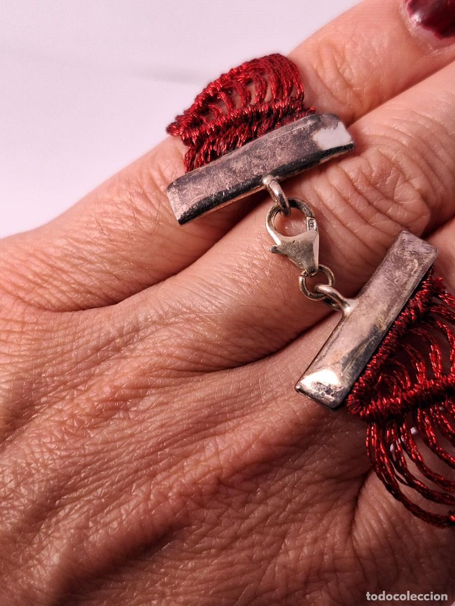 Joyeria: Pulsera de hilo y plata de ley - Foto 6
