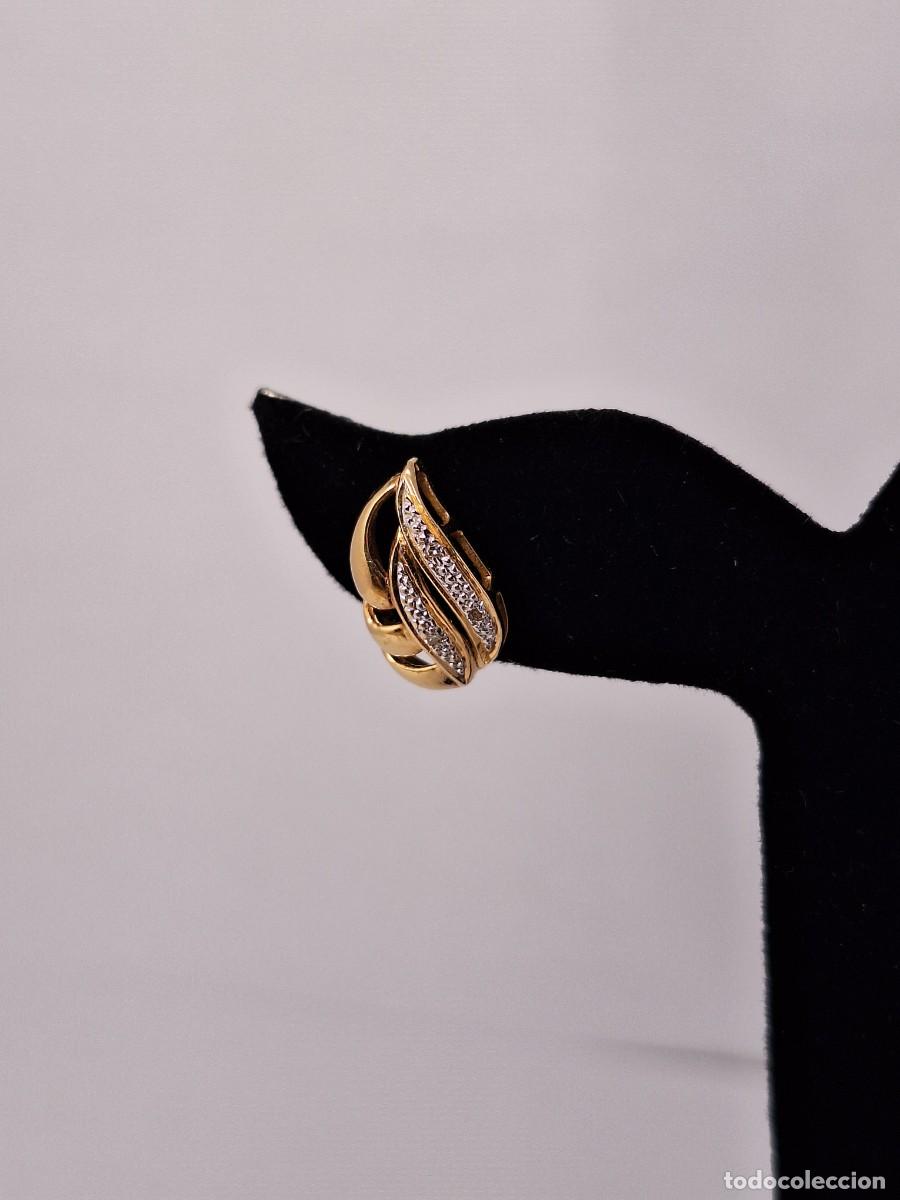 Joyeria: Pendientes en oro de ley y puntas de diamantes - Foto 22