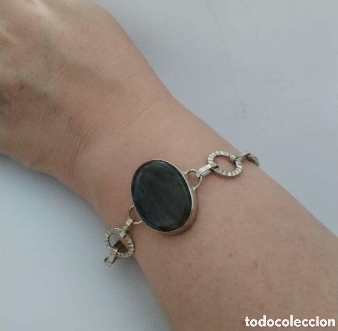Joyeria: #1049 pulsera plata con lapislazuli - Foto 6
