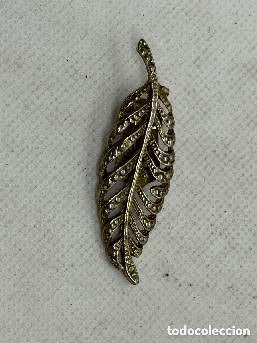 Joyeria: Adorno de Hoja Plateado - Foto 2