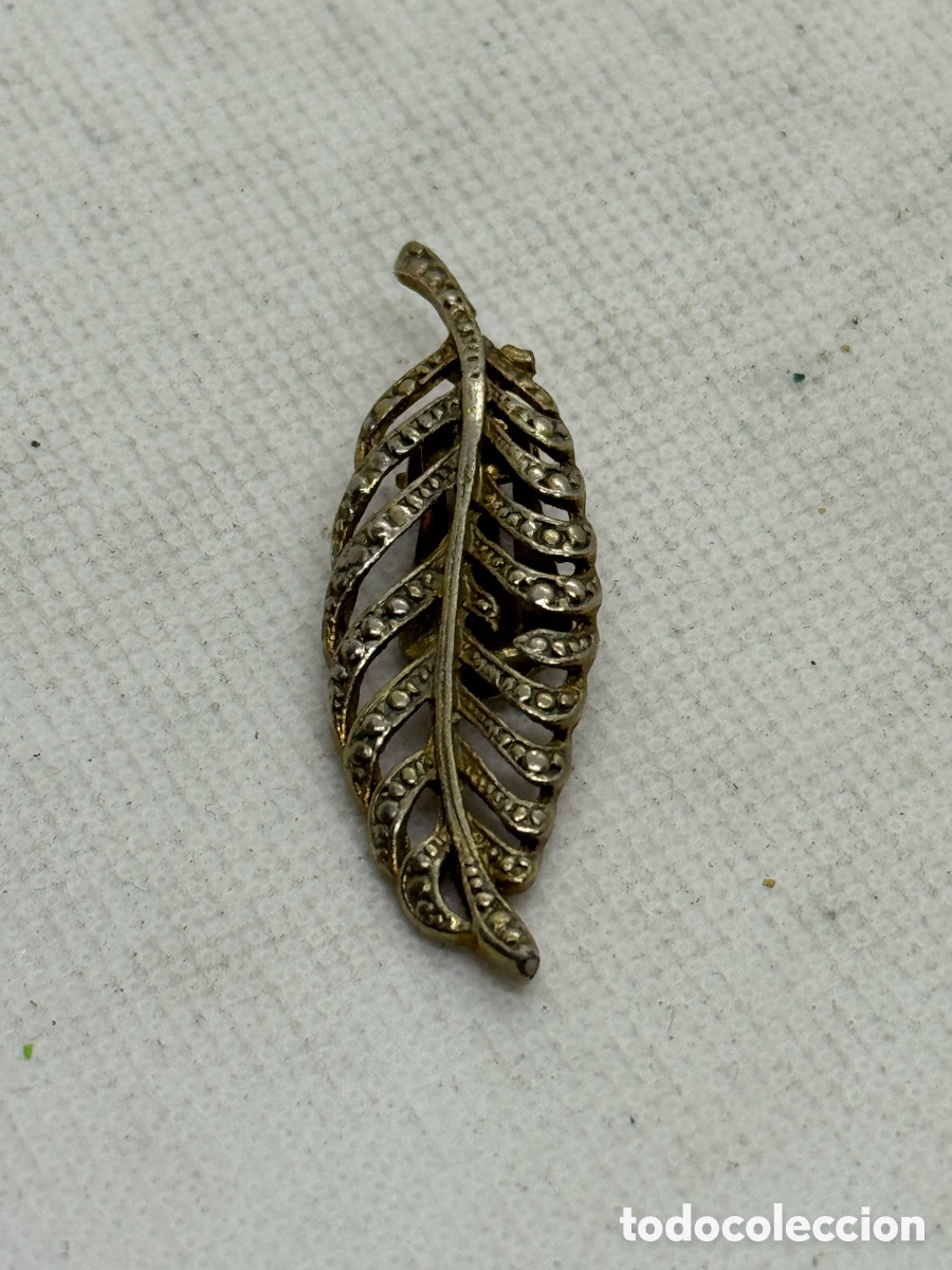 Joyeria: Adorno de Hoja Plateado - Foto 4