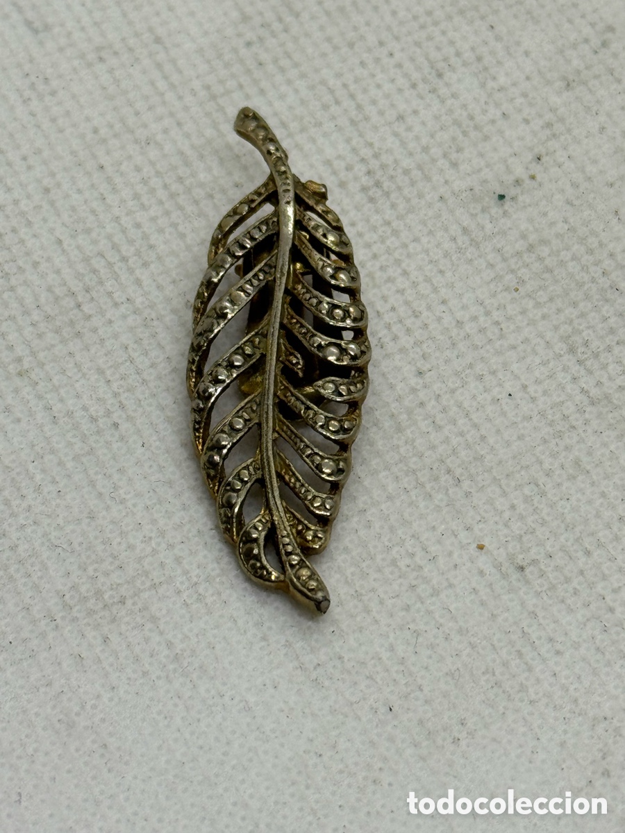 Joyeria: Adorno de Hoja Plateado - Foto 5