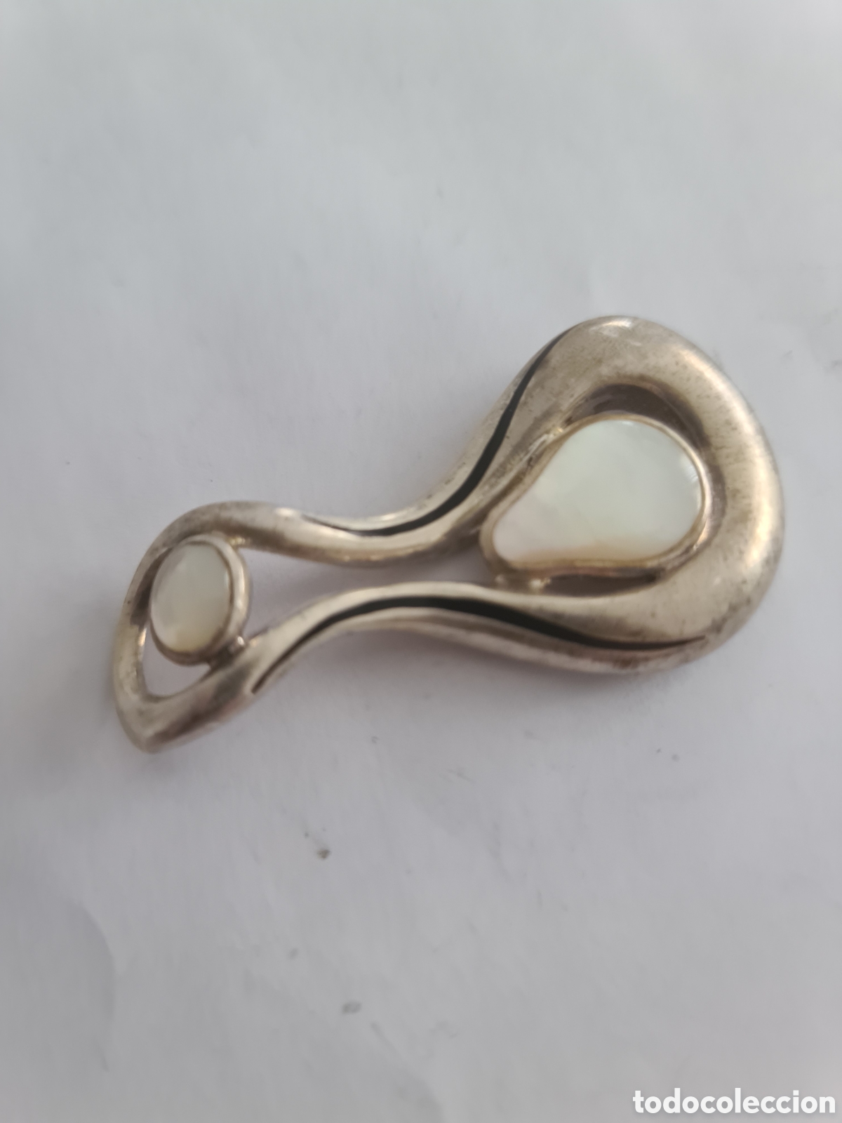Joyeria: #1068 colgante plata 925 y nacar - Foto 3