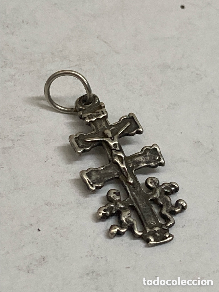 Joyeria: Cruz de plata religiosa C322 - Foto 1