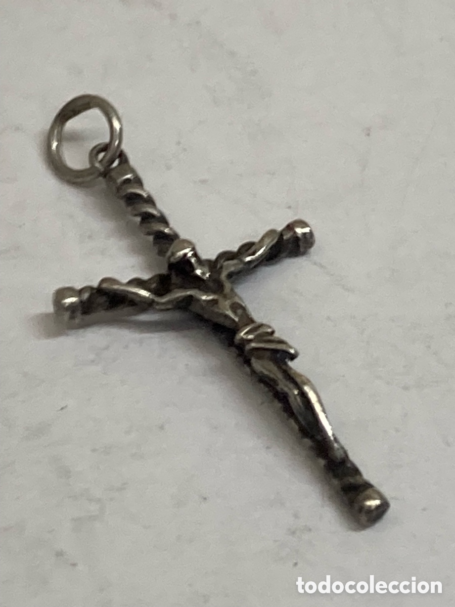 Joyeria: Cruz de plata religiosa C322 - Foto 1