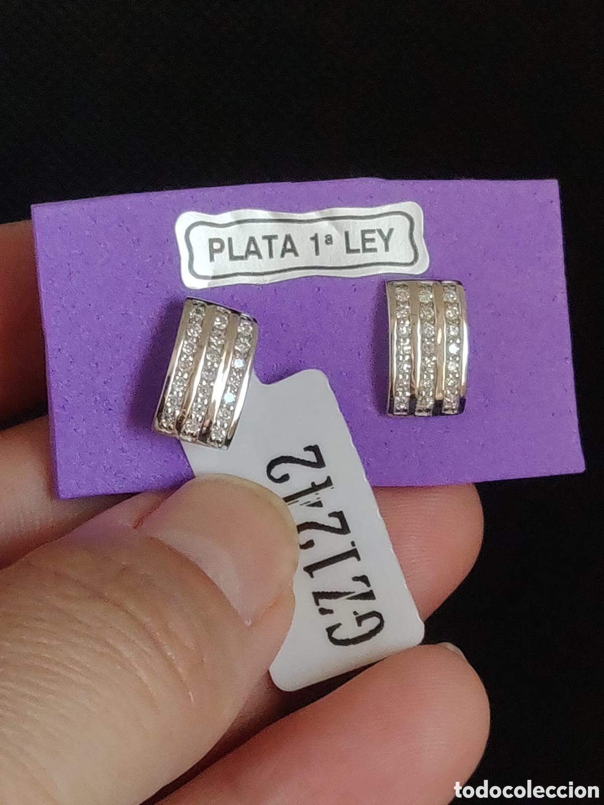 Joyeria: Pendientes de plata de ley 925 - Foto 6