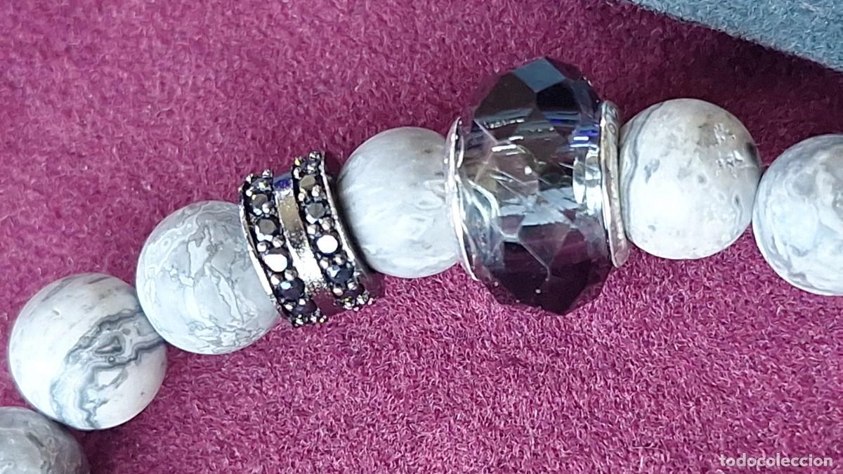 Joyeria: Pulsera de Piedra Jaspe Moteado - Foto 2