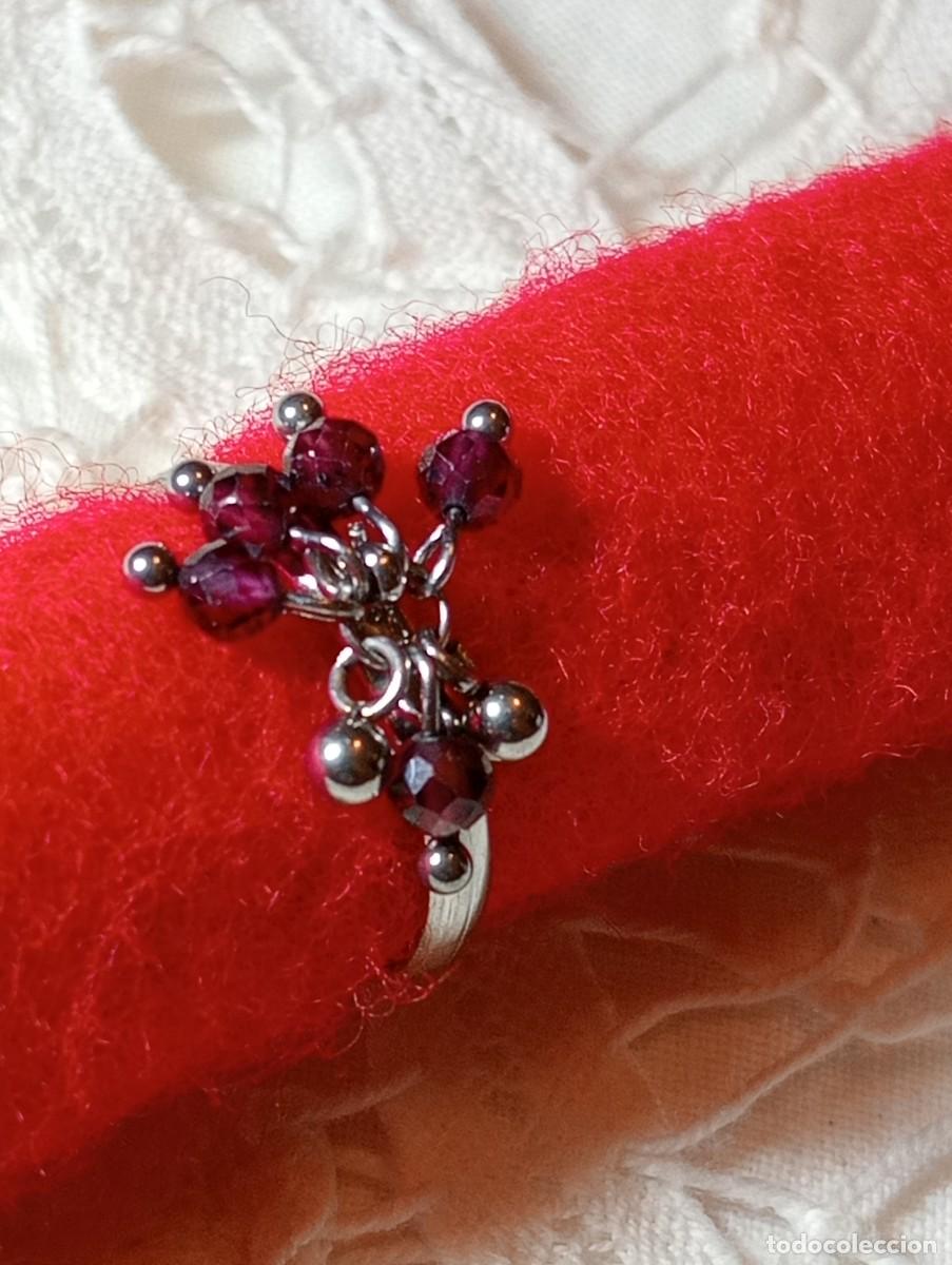 Joyeria: BONITO Y ORIGINAL ANILLO DE GRANATES NATURALES (SIN USAR) - Foto 1