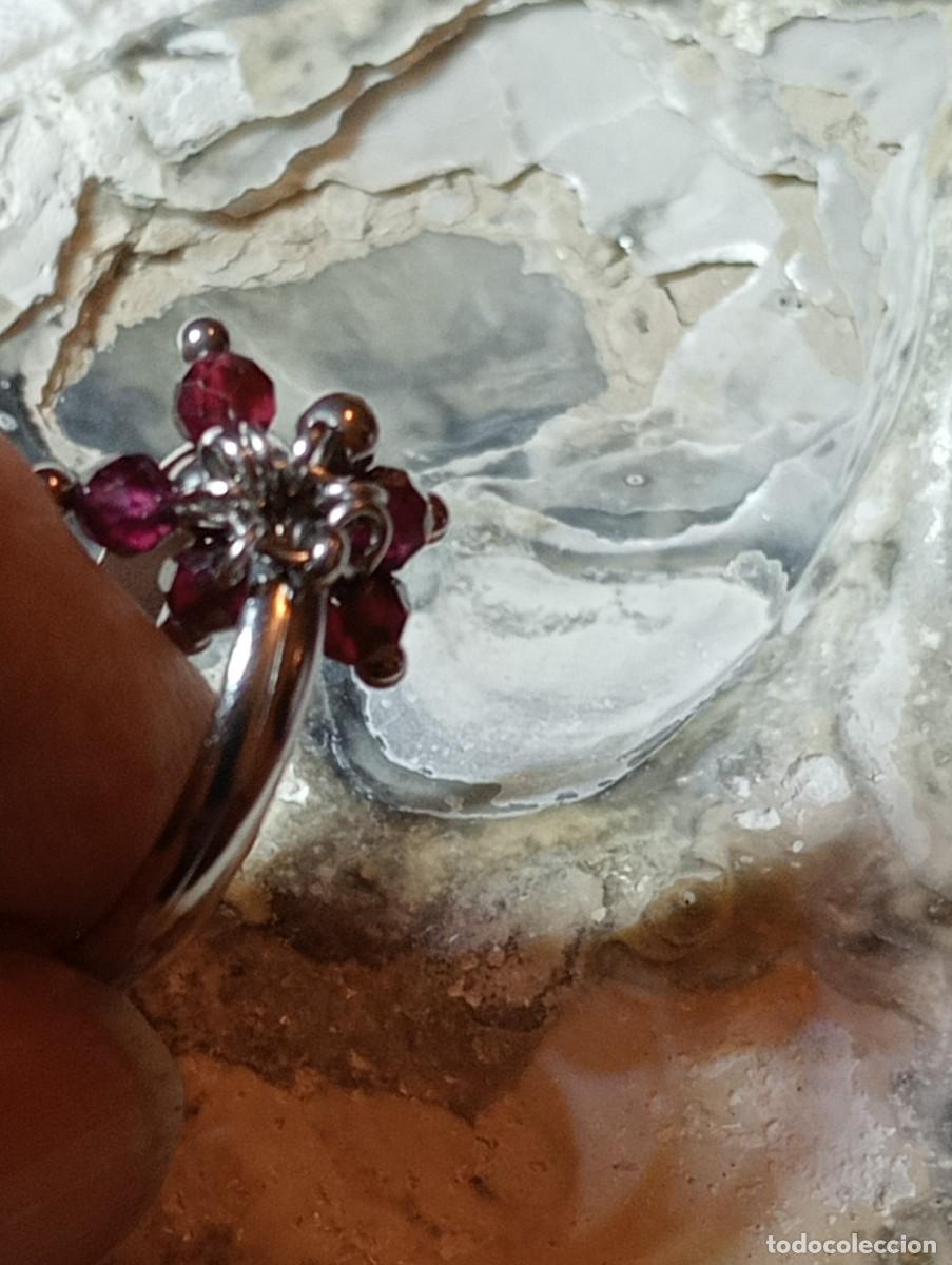 Joyeria: BONITO Y ORIGINAL ANILLO DE GRANATES NATURALES (SIN USAR) - Foto 2