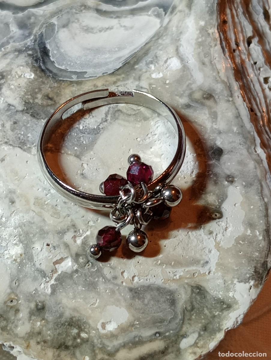 Joyeria: BONITO Y ORIGINAL ANILLO DE GRANATES NATURALES (SIN USAR) - Foto 3