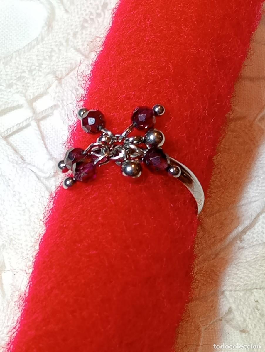 Joyeria: BONITO Y ORIGINAL ANILLO DE GRANATES NATURALES (SIN USAR) - Foto 4