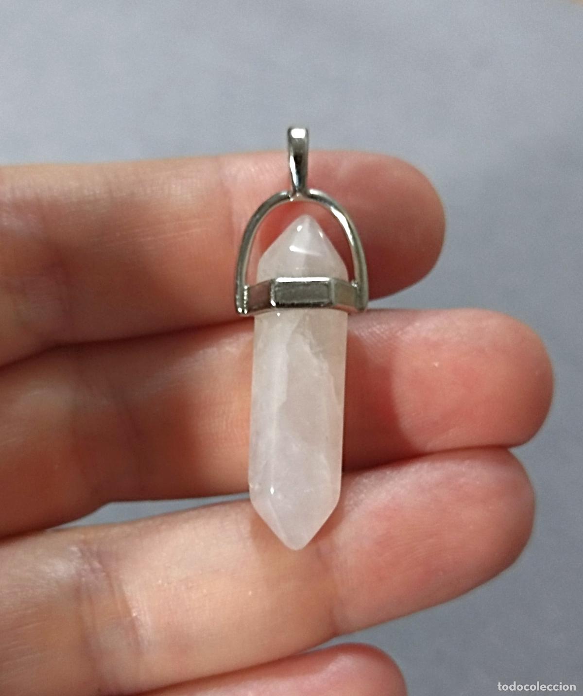 Joyeria: Colgante, plateado cuarzo. - Foto 1