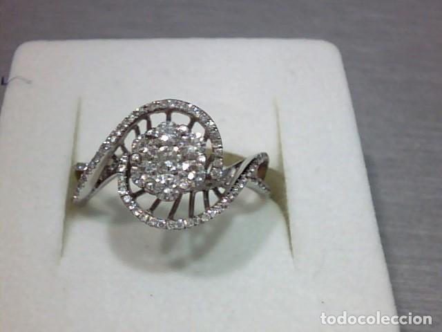 Joyeria: anillo oro 18 kts y diamantes - Foto 1