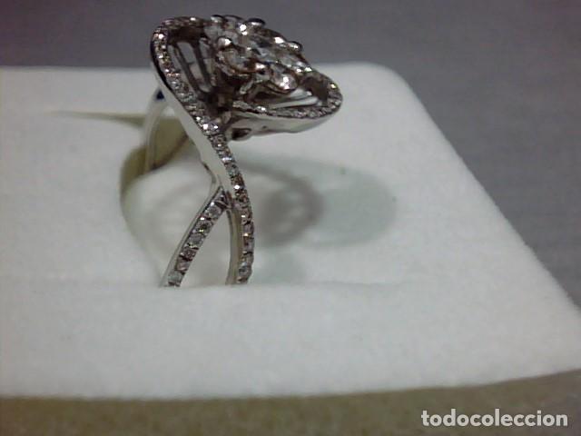 Joyeria: anillo oro 18 kts y diamantes - Foto 2