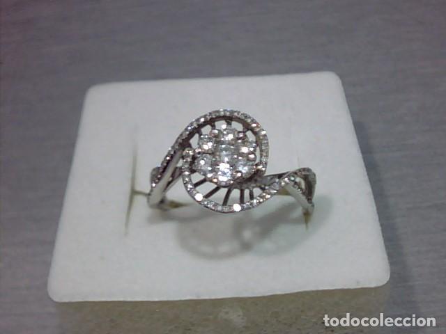 Joyeria: anillo oro 18 kts y diamantes - Foto 8