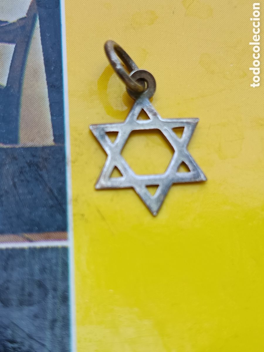 Joyeria: Colgante estrella de David en plata - Foto 1