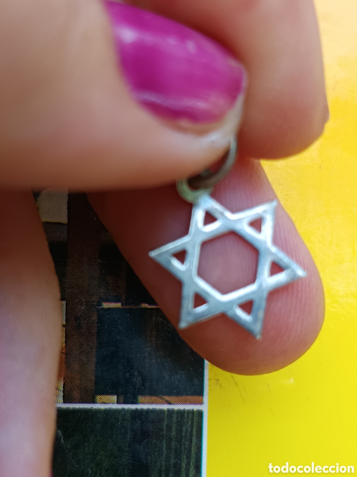 Joyeria: Colgante estrella de David en plata - Foto 3