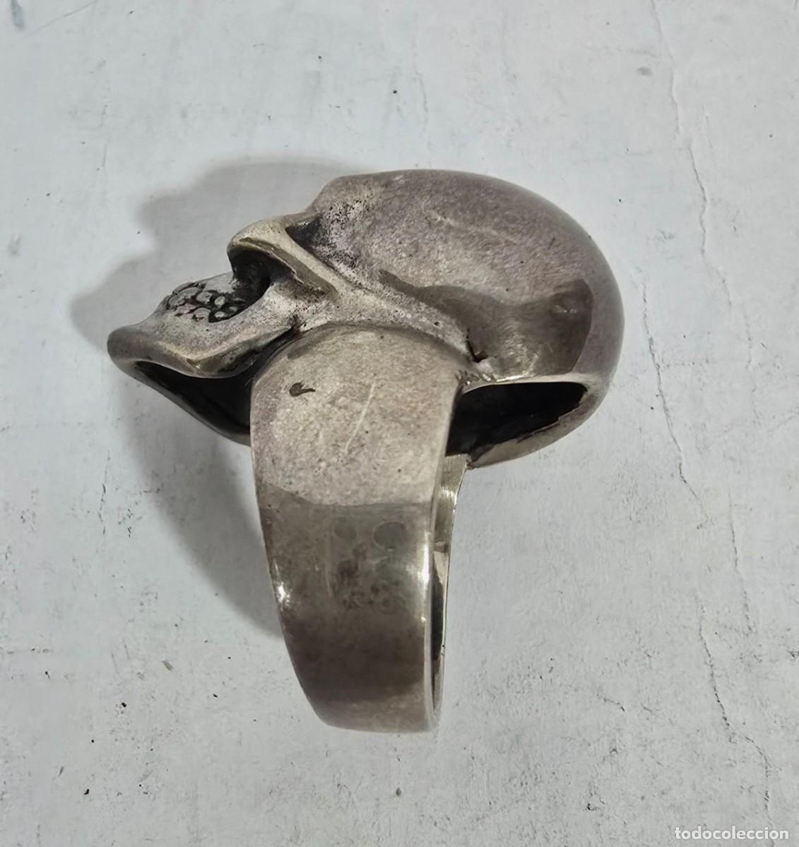 Joyeria: Anillo de plata con calavera - Foto 4