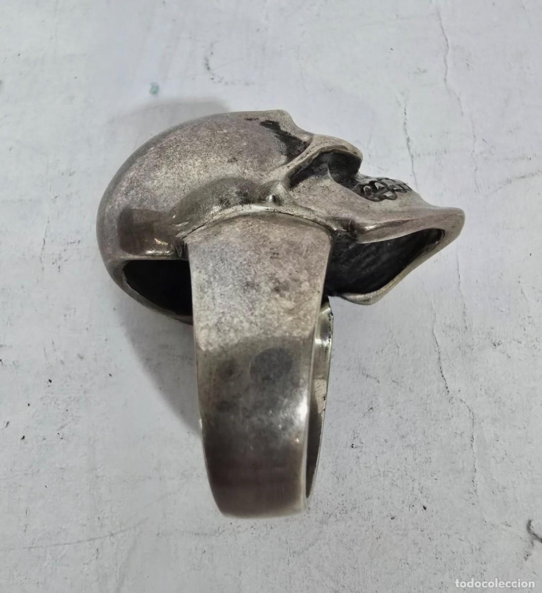 Joyeria: Anillo de plata con calavera - Foto 5