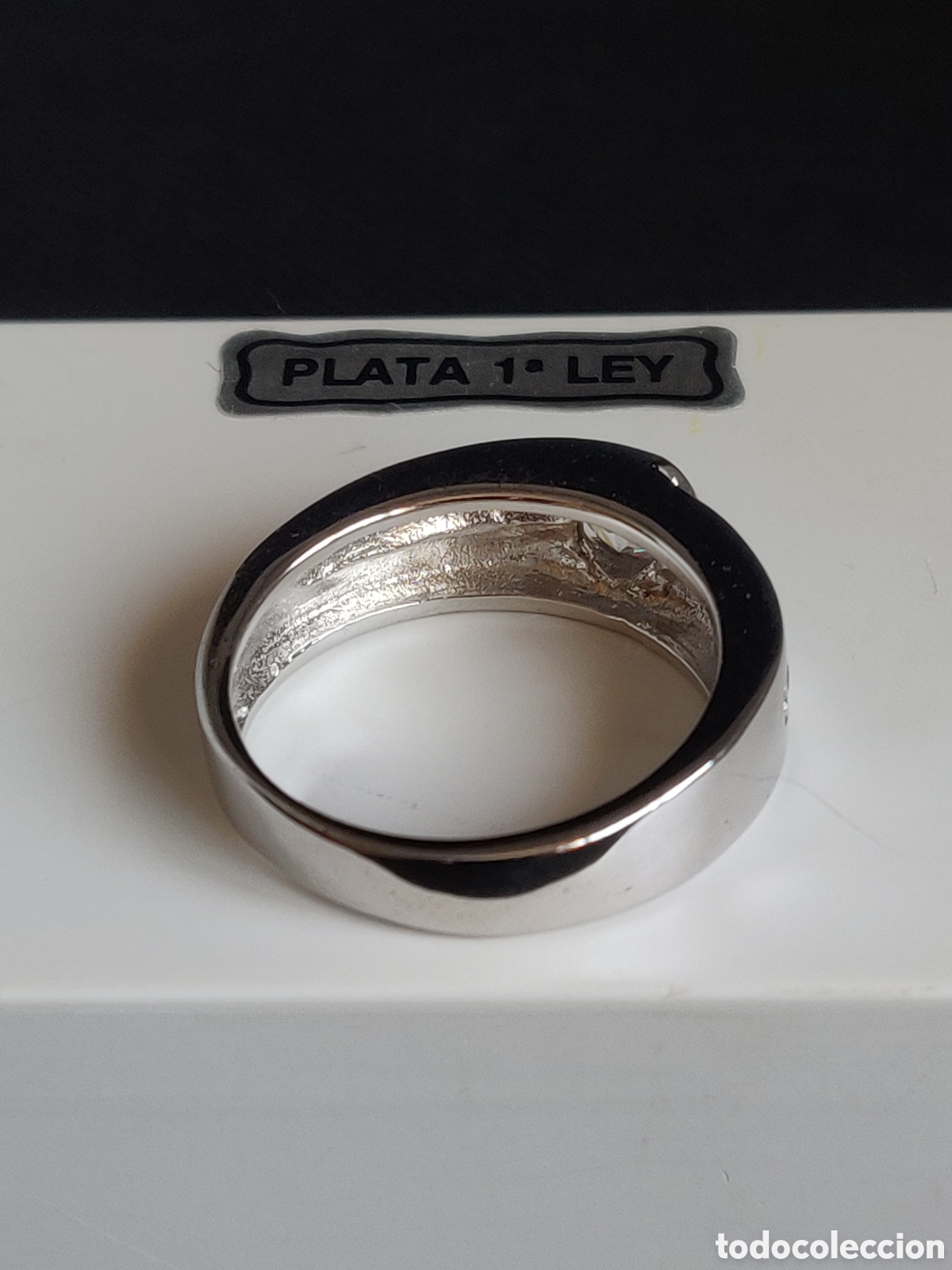 Joyeria: Anillo de plata de ley 925 rodiada con circonitas. - Foto 10