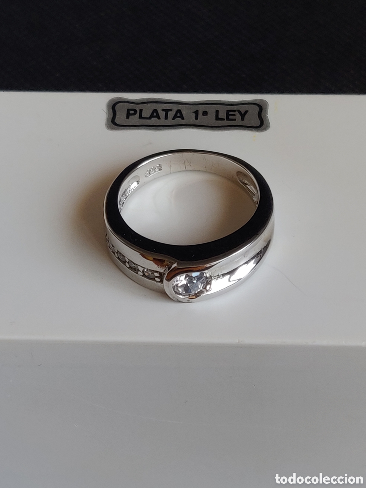 Joyeria: Anillo de plata de ley 925 rodiada con circonitas. - Foto 19